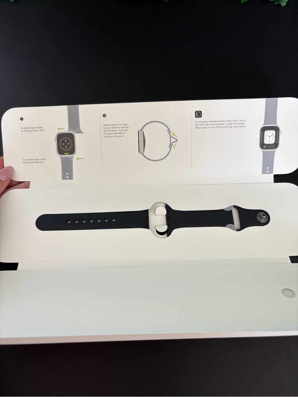 Apple Watch Midnight Sport Band 41mm s/m